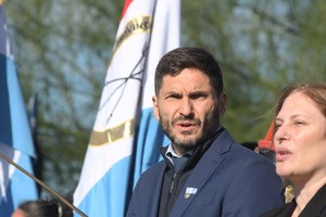 Maximiliano Pullaro, gobernador de la provincia de Santa Fe. Crédito: Mauricio Garín