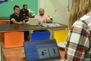 Uno de los cursos que se dictará será el de iniciación a la impresión 3D. Foto: Luis Cetraro / Archivo