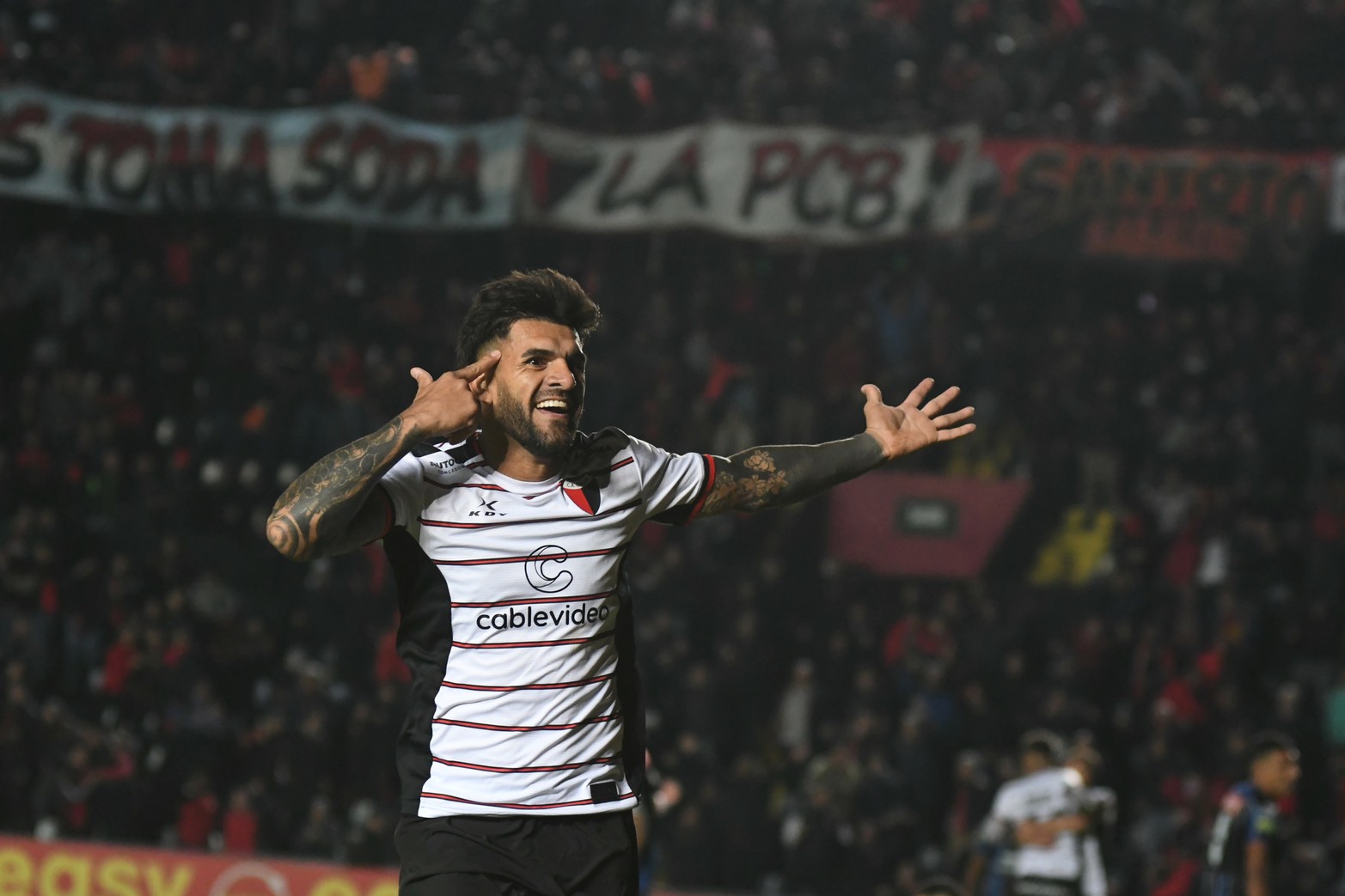 Javier Toledo marcó dos goles por primera vez en el torneo. En el anterior partido había marcado el primero. 