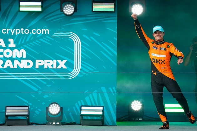 Sorpresa: Lando Norris conquistó el Gran Premio de Miami