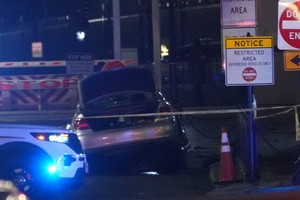 El auto que protagonizó el accidente.