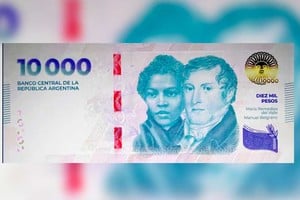 Así luce el billete que pronto llegará a las manos de los argentinos.
