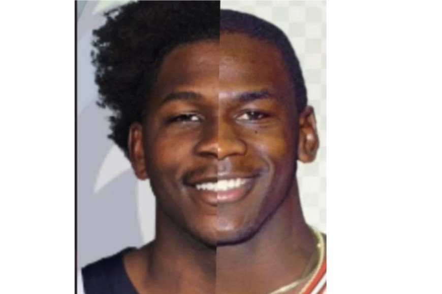 Uno de los tantos memes que compara a Edwards con Jordan.