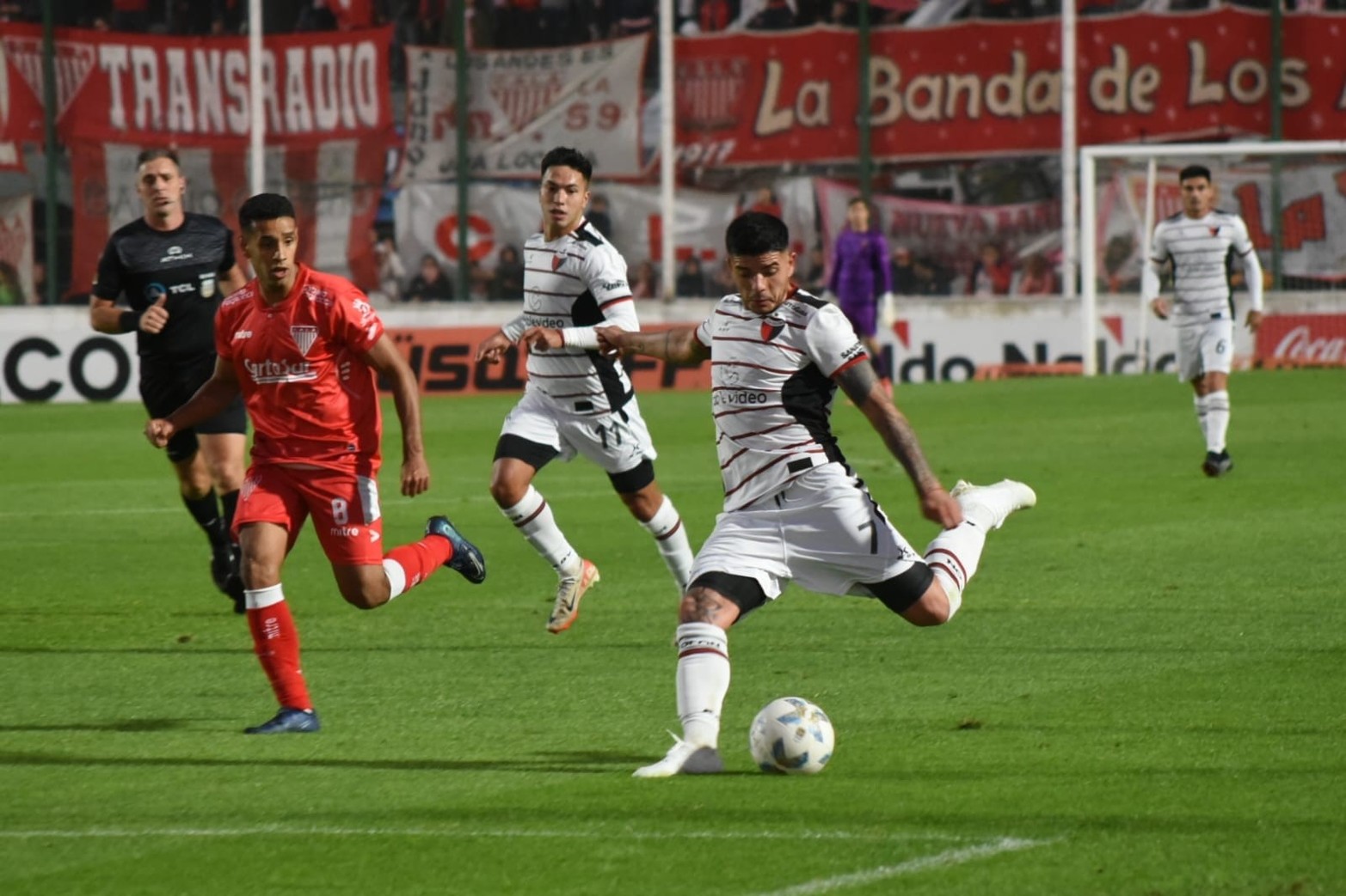 Colón en su primera presentación de la Copa Argentina, ante Los Andes