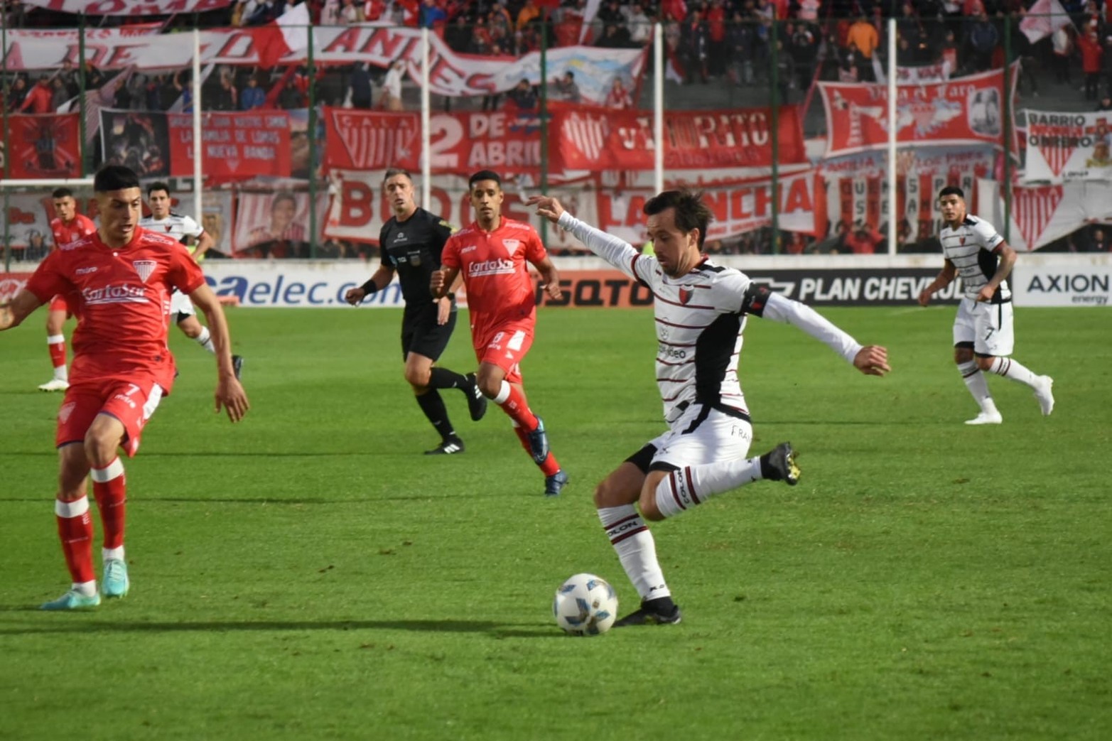Colón en su primera presentación de la Copa Argentina, ante Los Andes
