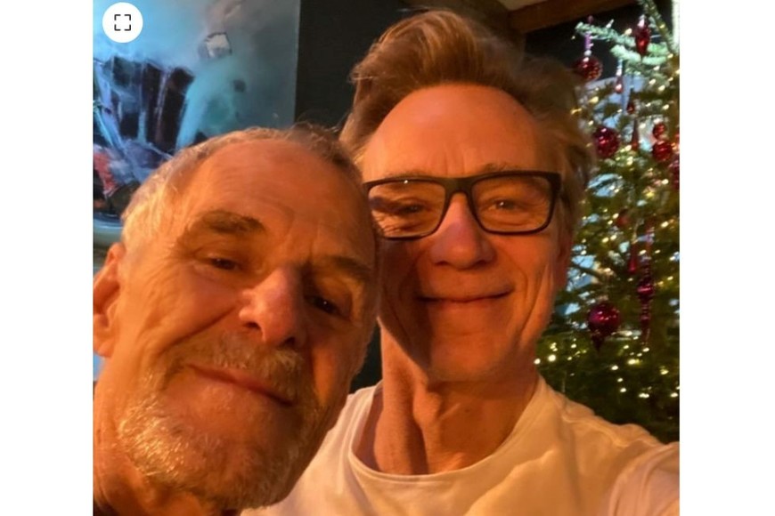 La imagen que eligió su esposo y colega, Ben Daniels, para su sentida despedida en redes sociales.