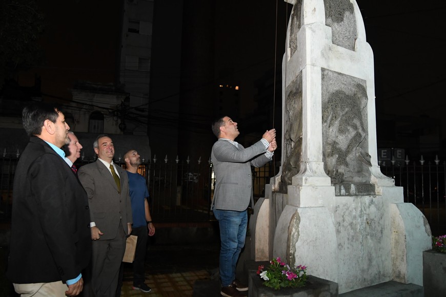 La Escuela Secundaria N° 440 Simón de Iriondo cumplió 118 años. Crédito: Manuel Fabatía