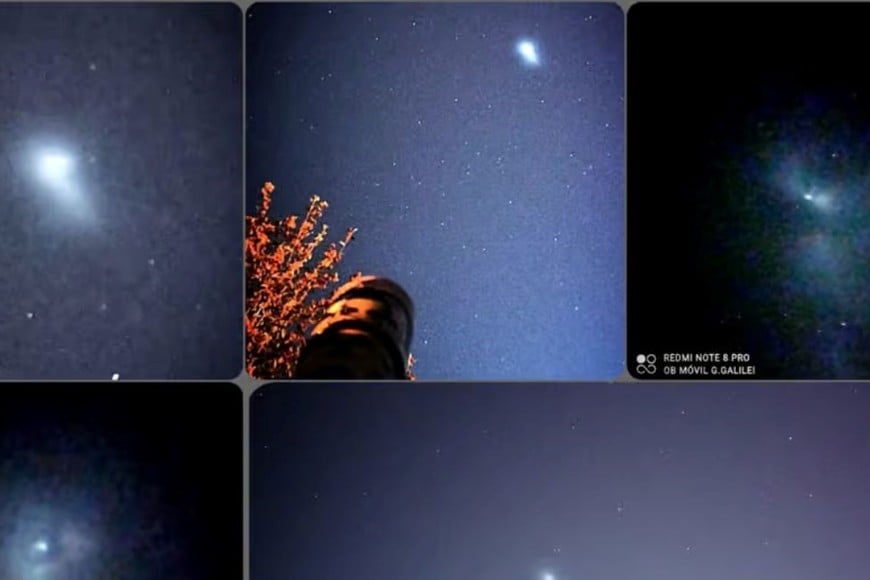 Imágenes captadas por el Observatorio Astronómico de Venado Tuerto, Galileo Galilei.