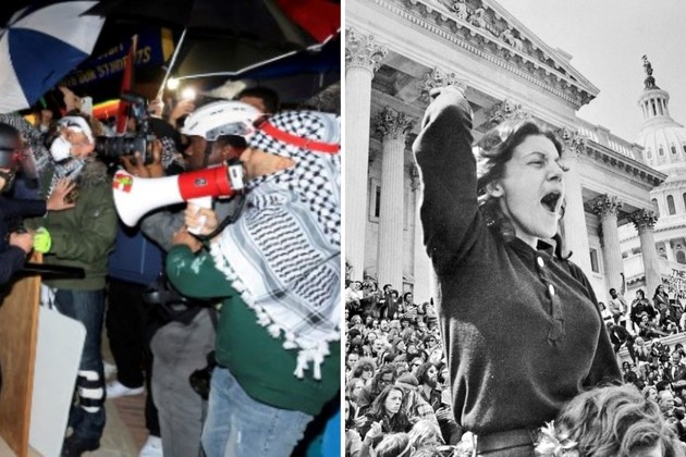 Qué similitudes hay entre las manifestaciones pro Palestina y las de la guerra en Vietnam