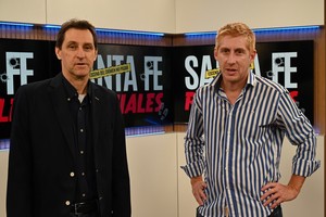 Danilo Chiapello y Bruno Ballesteros; los conductores del programa. Créditos: Flavio Raina