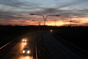 Falta de iluminación en la Ruta 168 entre La Guardia y Colastiné Sur