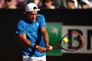 Pese a la derrota, Báez tuvo su mejor participación en un torneo de Masters 1000. Crédito: Reuters/Guglielmo Mangiapane