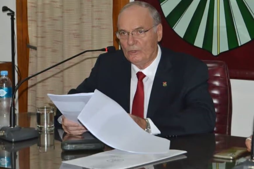 Noberto “Tito” Gizzi, intendente de Villa Cañás