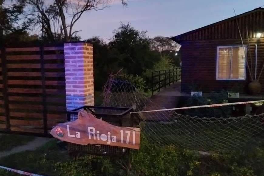 La cabaña de Villa La Bolsa donde fue hallado muerto el tarotista
