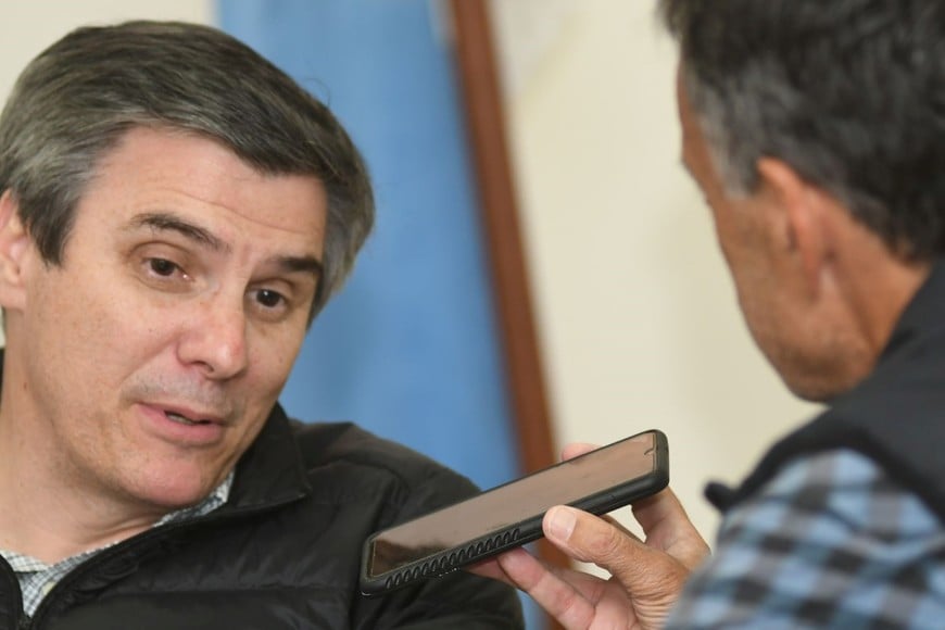 El nuevo presidente del ACA, el tercer César Carman que asume la máxima conducción, en diálogo con El Litoral. Créditos: Manuel Fabatia