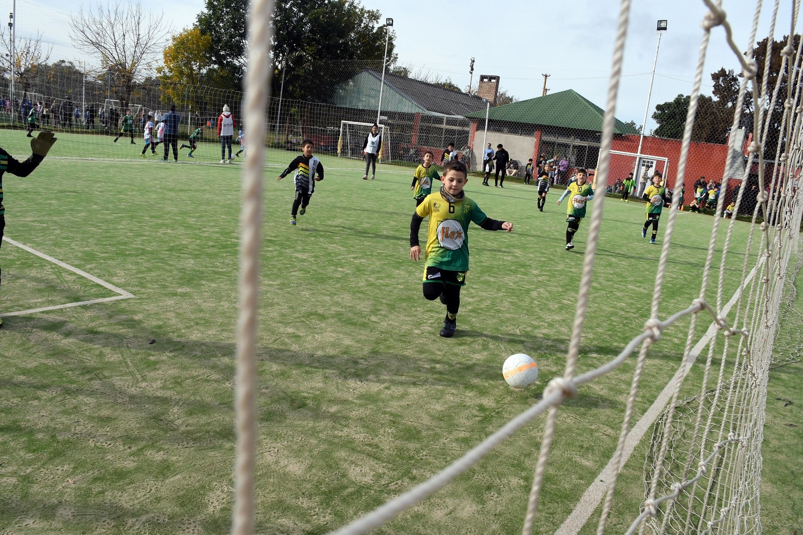 En el club Bahco los niños de distintas escuelitas de fútbol disfrutaron de un encuentro formidable en su quinto encuentro en este 2024.