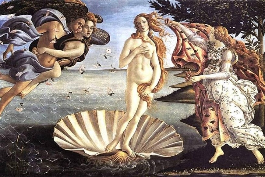 "El nacimiento de Venus". Foto:  Galería de los Uffizi