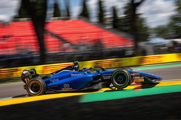 Fórmula 2: el argentino Franco Colapinto largará en la primera fila de la Sprint