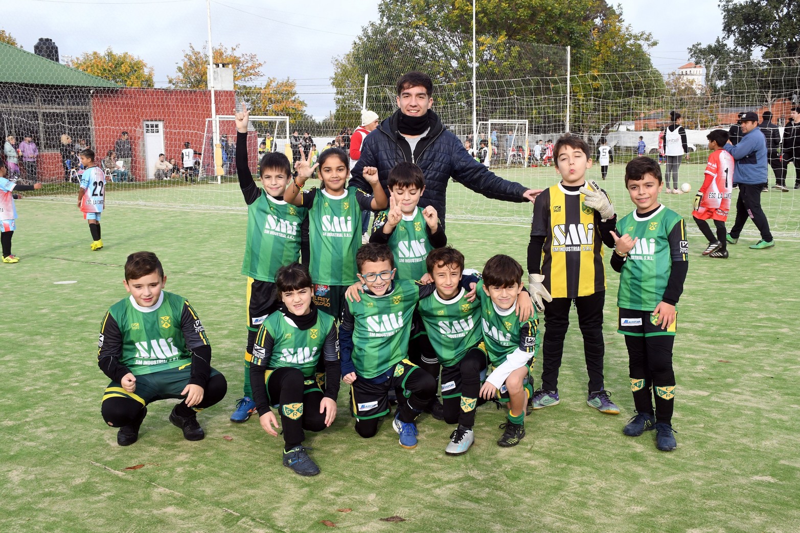En el club Bahco los niños de distintas escuelitas de fútbol disfrutaron de un encuentro formidable en su quinto encuentro en este 2024.