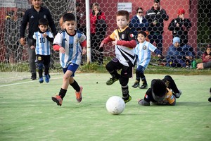 En el club Bahco los niños de distintas escuelitas de fútbol disfrutaron de un encuentro formidable en su quinto encuentro en este 2024.