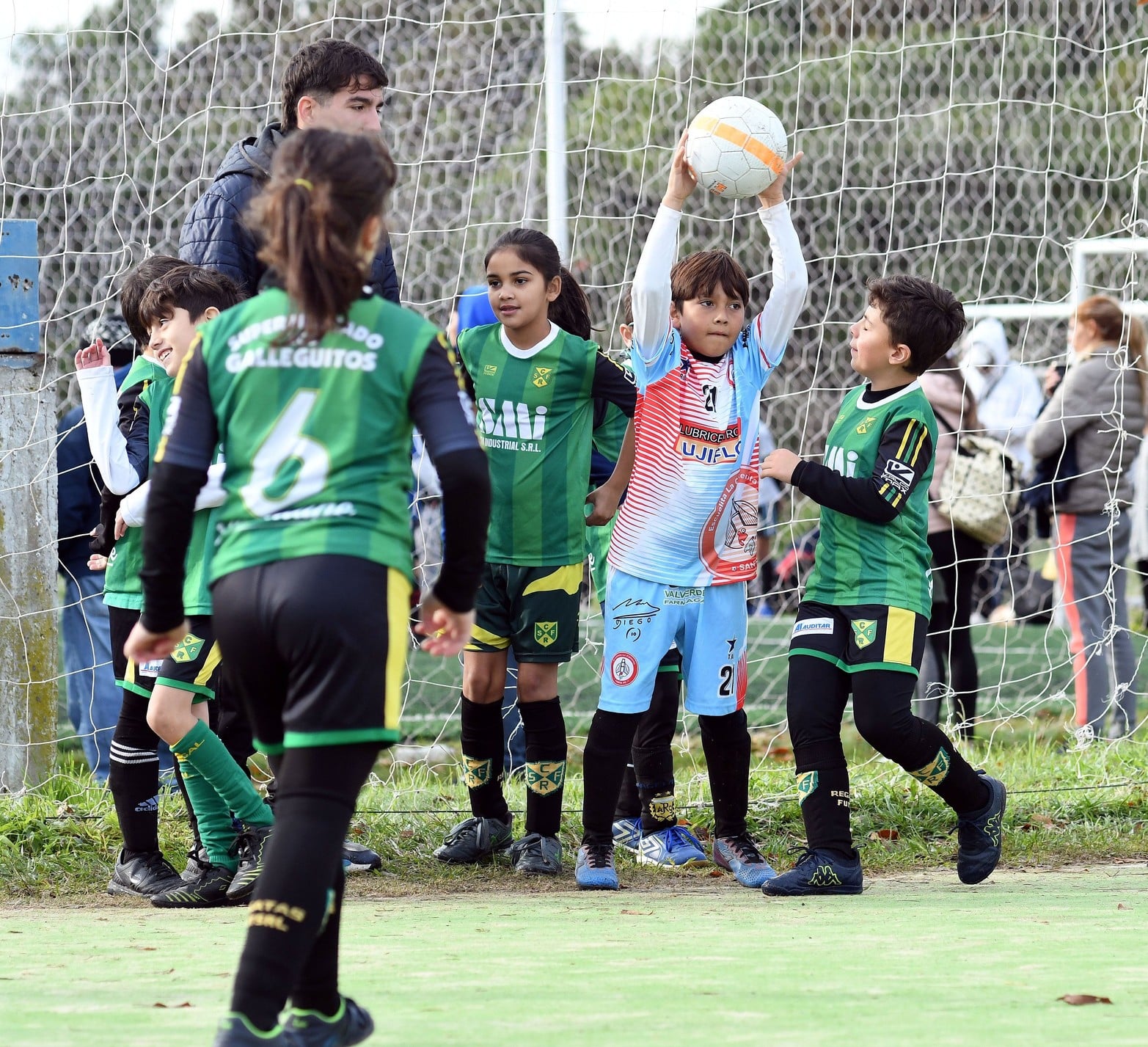 En el club Bahco los niños de distintas escuelitas de fútbol disfrutaron de un encuentro formidable en su quinto encuentro en este 2024.