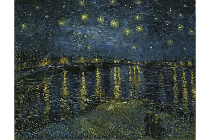 "Noche estrellada sobre el Ródano". Foto: Orsay