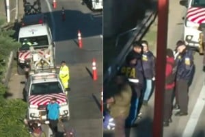 En el lugar encontraron ocho vainas servidas y se secuestró un revólver.