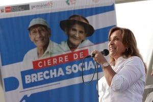 El Congreso y Justicia peruana respaldaron a la mandataria en medio de críticas.
Crédito: REUTERS.