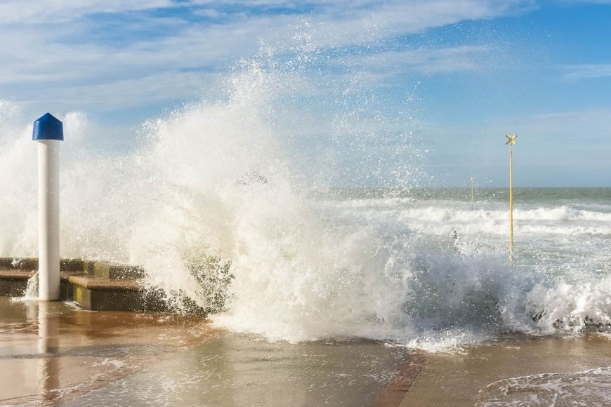 Los niveles extremos del mar pueden causar daños graves a los asentamientos humanos