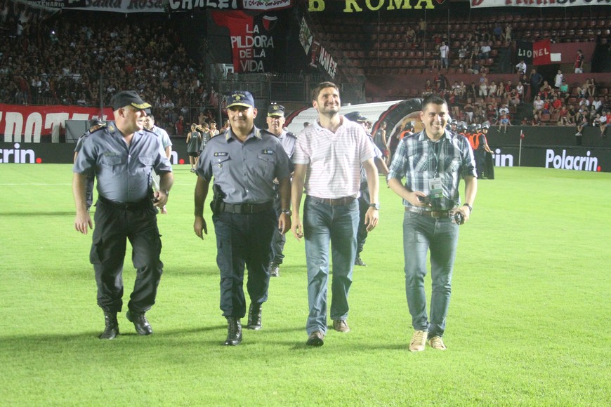 La cancha de Newell's en el Parque Independencia, lugar en el que se jugará el partido de Copa Argentina entre Colón y Talleres, con 30.000 lugares disponibles para las dos hinchadas. Crédito: Fernando Nicola