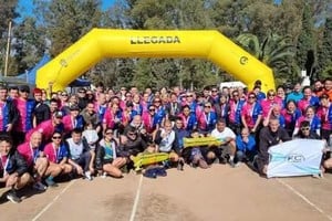 Buena participación de vecinos en la actividad dominical. Foto: gentileza