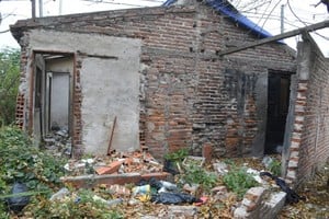 El terreno está ubicado en la intersección de pasaje Hudson y 9 de Julio. Crédito: Guillermo Di Salvatore