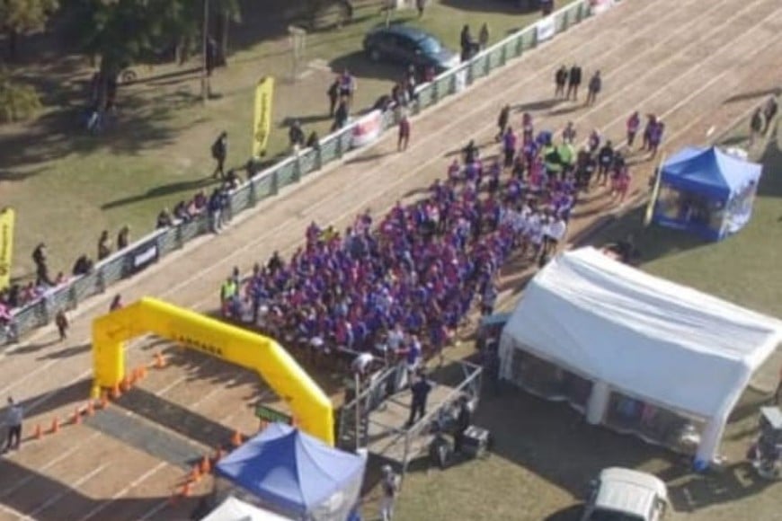 Buena participación de vecinos en la actividad dominical. Foto: gentileza
