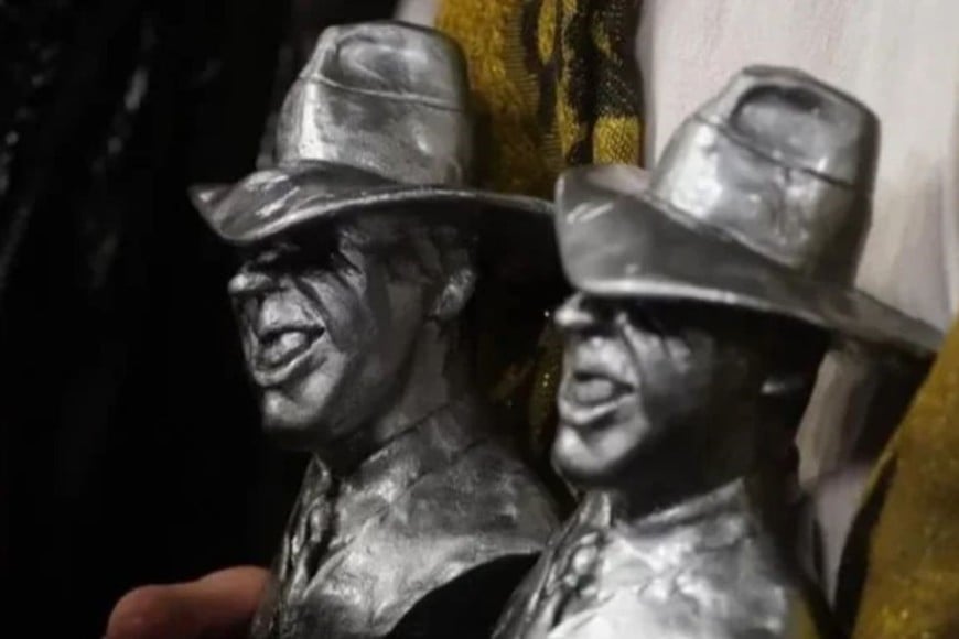 Estatuillas del Premio Gardel