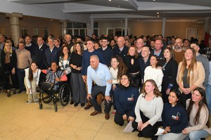 El Partido Socialista presentó oficialmente este miércoles a las nuevas autoridades. Créditos: Manuel Fabatía