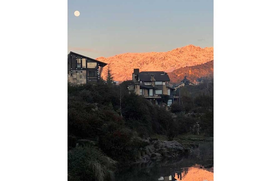 La Cumbrecita este viernes 24 de mayo. Crédito: @andyferreyra