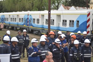 De los archivos. El 27 de septiembre de 2023, se realizó una prueba de circulación del servicio y prueba de vías. Créditos: Manuel Fabatía