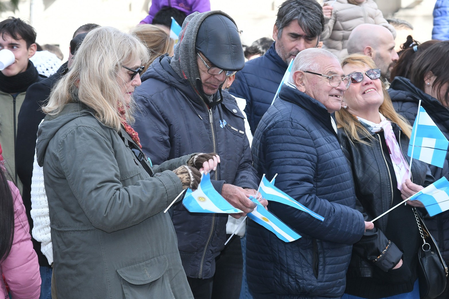 Las fotos que dejó el acto por 25 de Mayo.