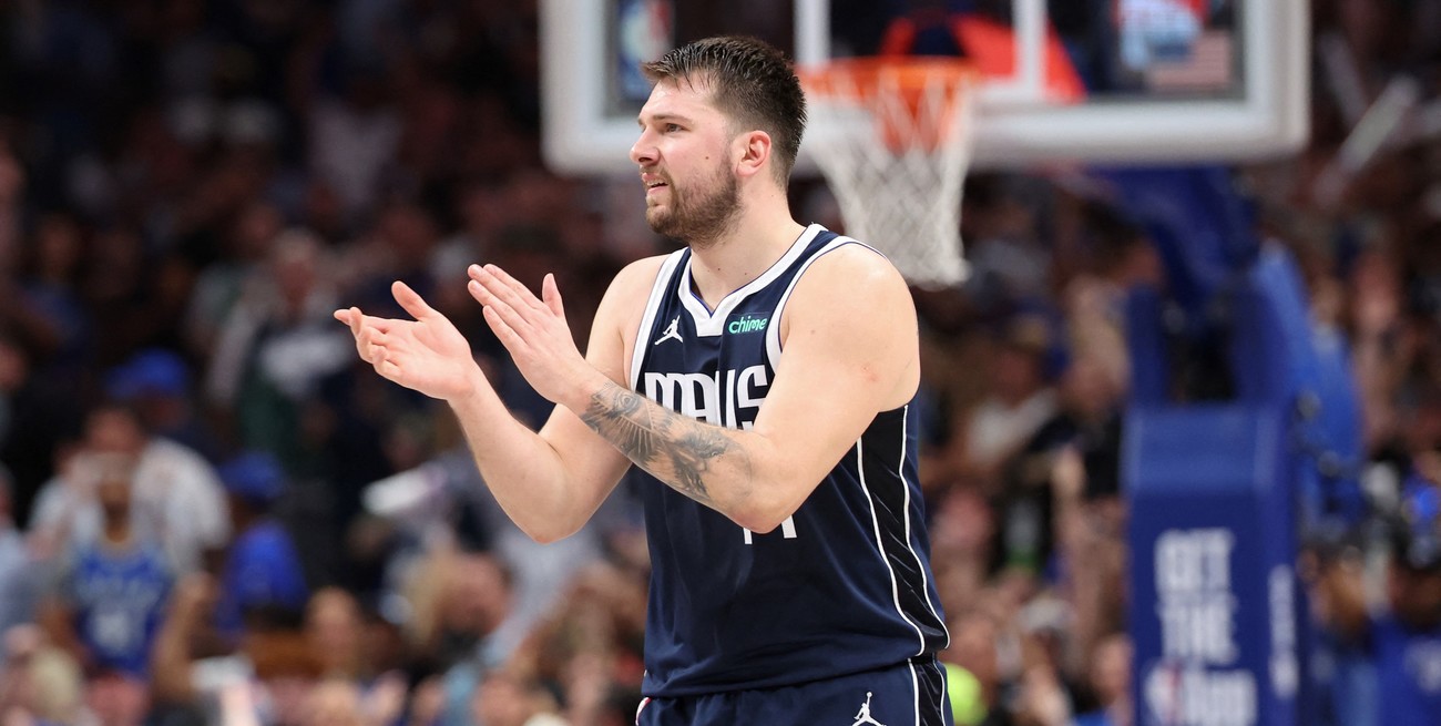 Luka Dončić quiere conseguir su primer anillo de la NBA. Créditos: Reuter.