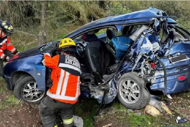 Cuatro turistas argentinos sufrieron un fuerte accidentados en Chile 