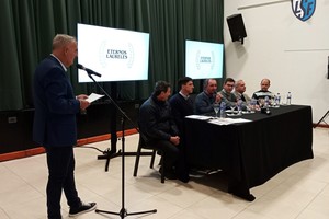 Presentación. La Copa del Mundo estará disponible en la ciudad de Recreo. Será a partir de la próxima semana y todos los interesados podrán obtener la foto soñada.