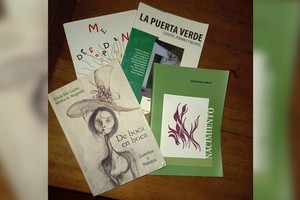 Portadas de publicaciones de Silvia del Curto. Aborda diferentes temáticas, con tonos y texturas distintas en cada ocasión.