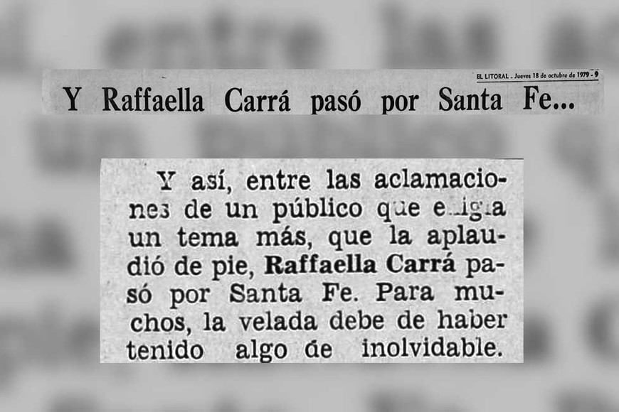 El titular de El Litoral, tras el paso de la artista internacional.
