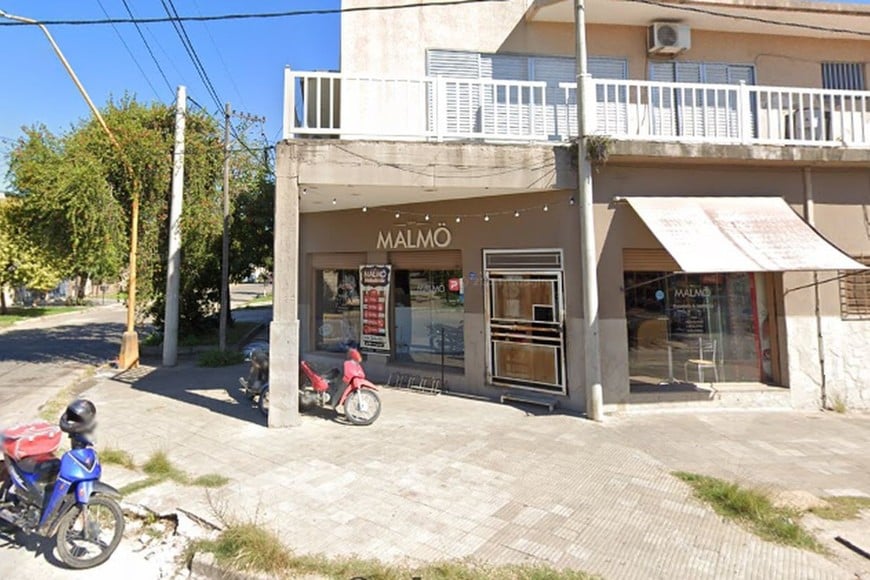 El comercio donde ocurrió el grave incidente.