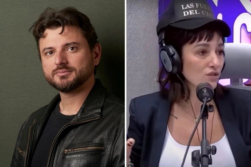 Juan Grabois y Leila Gianni.