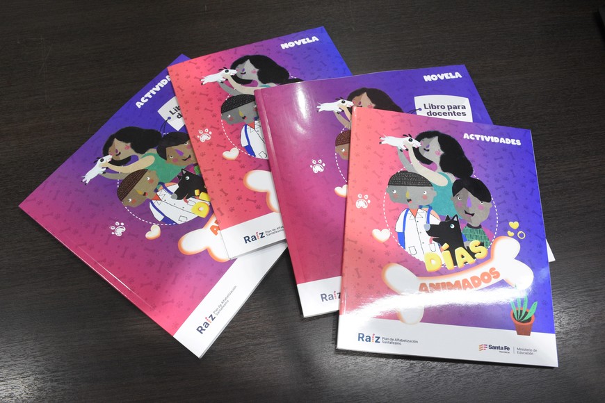 "Días animados", de Ruth Kaufman, es la obra literaria que, por su calidad literaria, se seleccionó para trabajar en los primeros grados de la escuela primaria. Crédito: Luis Cetraro