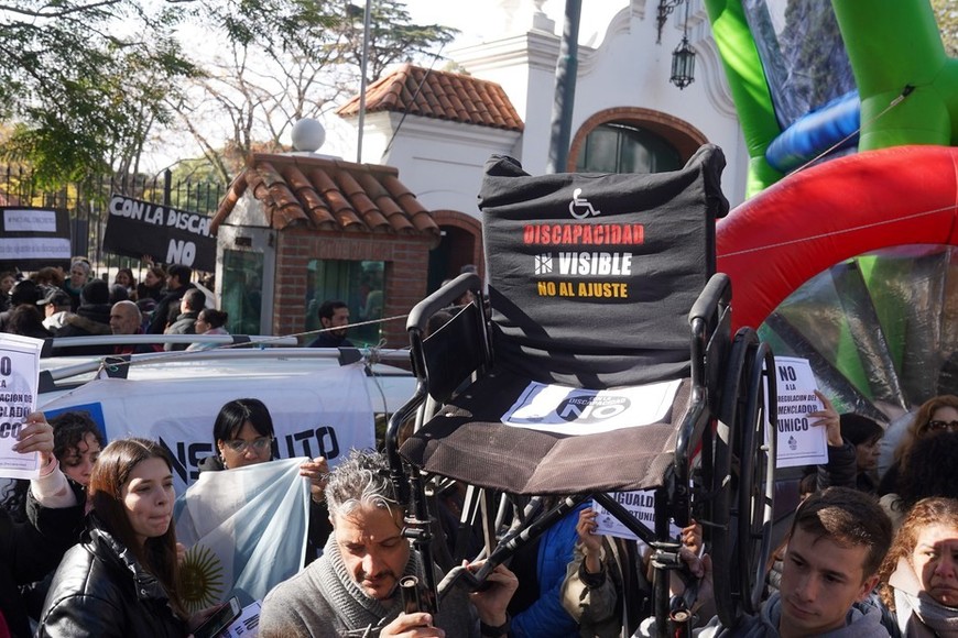 protesta discapacidad