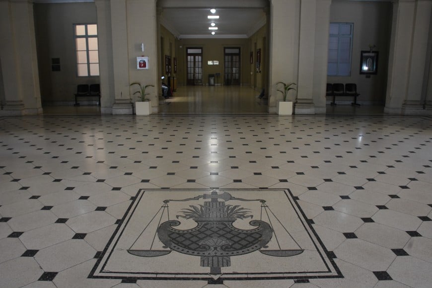 La audiencia se realizó en los tribunales de Santa Fe. Créditos: Luis Cetraro