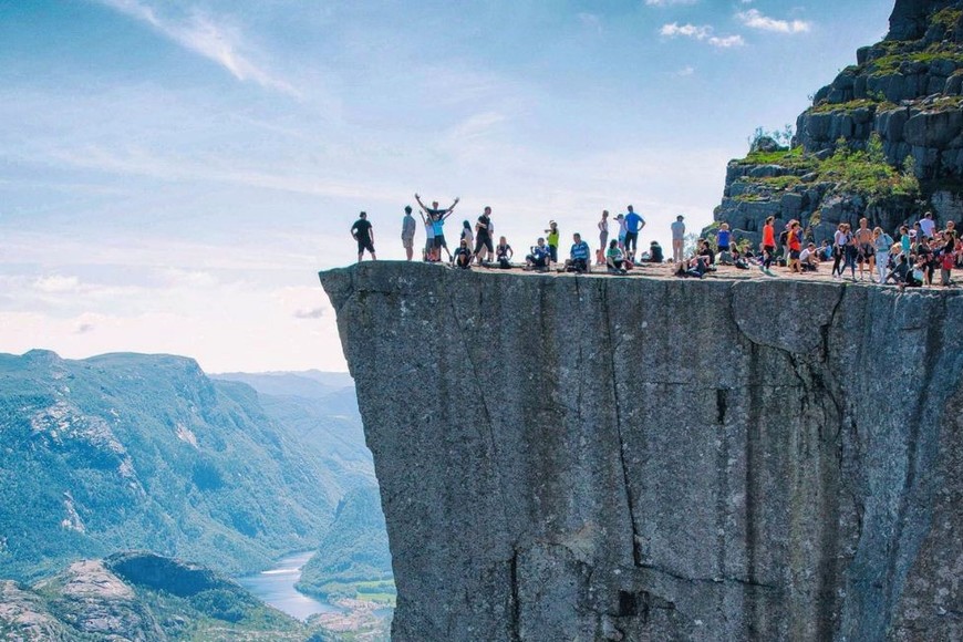 El lugar en el que se encontraba indica que el turista cayó desde más de 600 metros de altura.