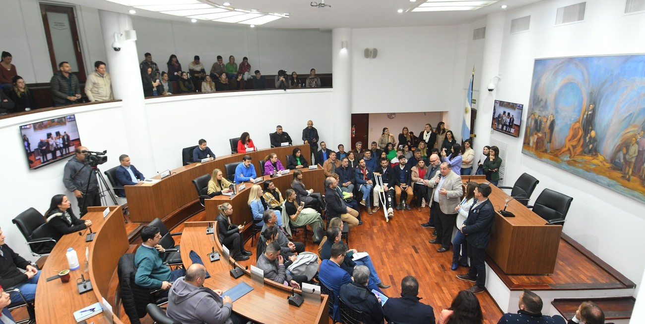 El Foro de Concejales fue una buena oportunidad para debatir sobre el tema hídrico, clave en el Área Metropolitana de La Capital. Foto: Flavio Raina